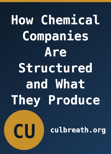 How Chemical Companies Are Structured and What They Produce