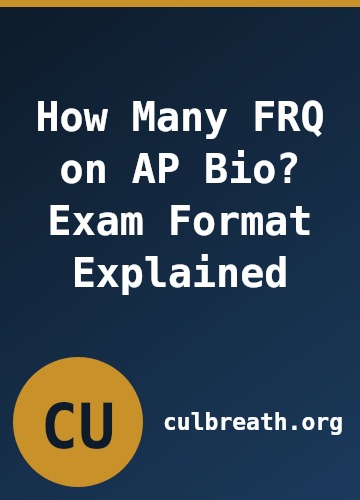 How Many FRQ on AP Bio? Exam Format Explained