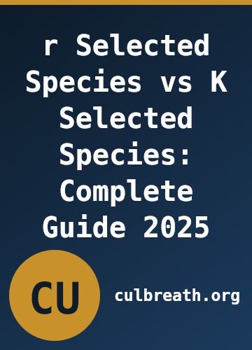 r Selected Species vs K Selected Species: Complete Guide 2025