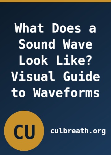 What Does a Sound Wave Look Like? Visual Guide to Waveforms
