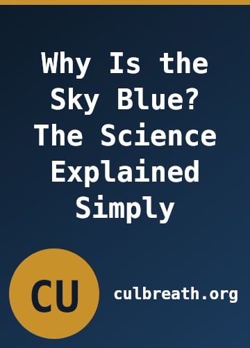 Why Is the Sky Blue? The Science Explained Simply