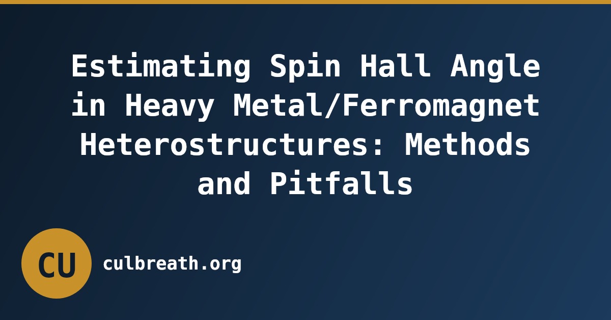 Estimating Spin Hall Angle in Heavy Metal/Ferromagnet Heterostructures: Methods and Pitfalls